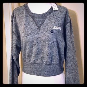Abercrombie & Fitch Crop Sweatshirt!  New!